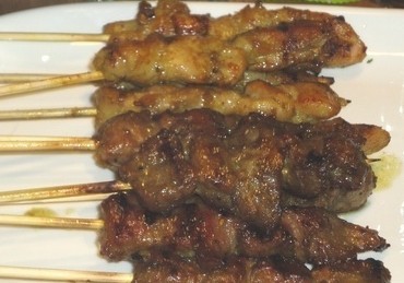 沙嗲牛肉串 鸡肉串