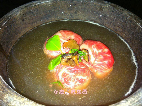 石锅松露牛肉汤