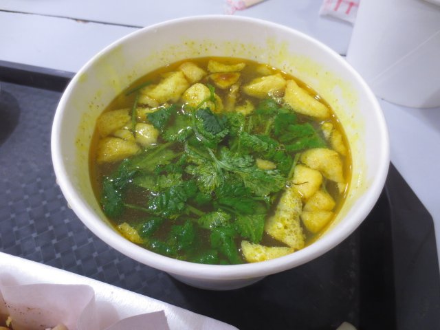 咖喱牛肉粉丝汤