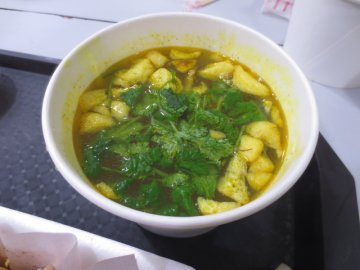 咖喱牛肉粉丝汤