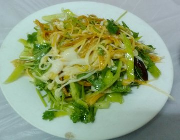 凉拌金针菇