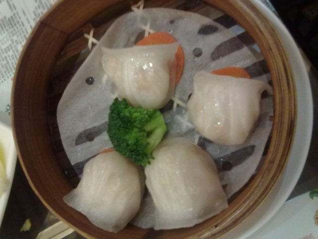 水晶虾饺