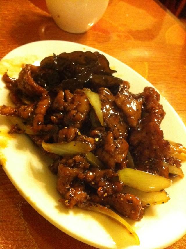 黑椒牛柳