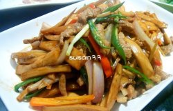 秘制杏鲍菇牛肉