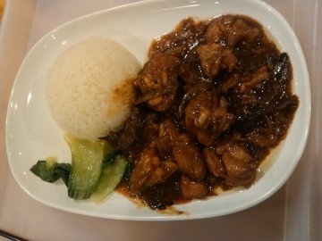 香菇滑鸡盖饭
