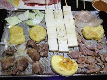 豆腐，鸡心