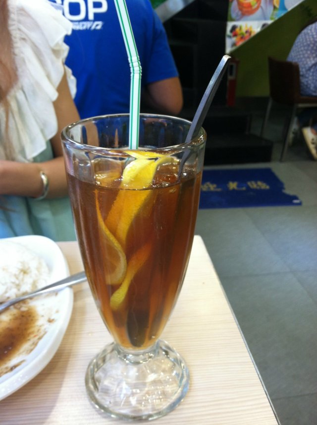 冻柠檬茶