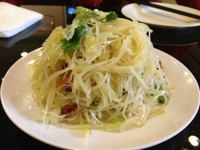 凉拌土豆丝