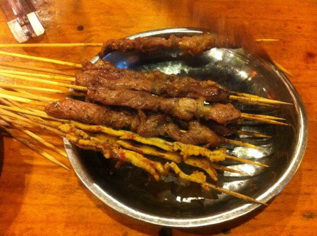 烤羊肉串