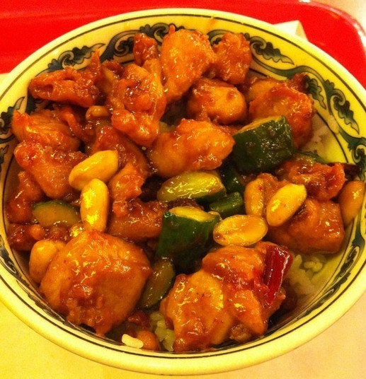 宫保鸡丁饭