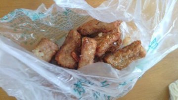 炸松肉