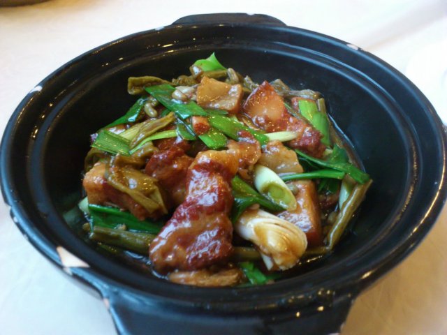 扁豆炖肉