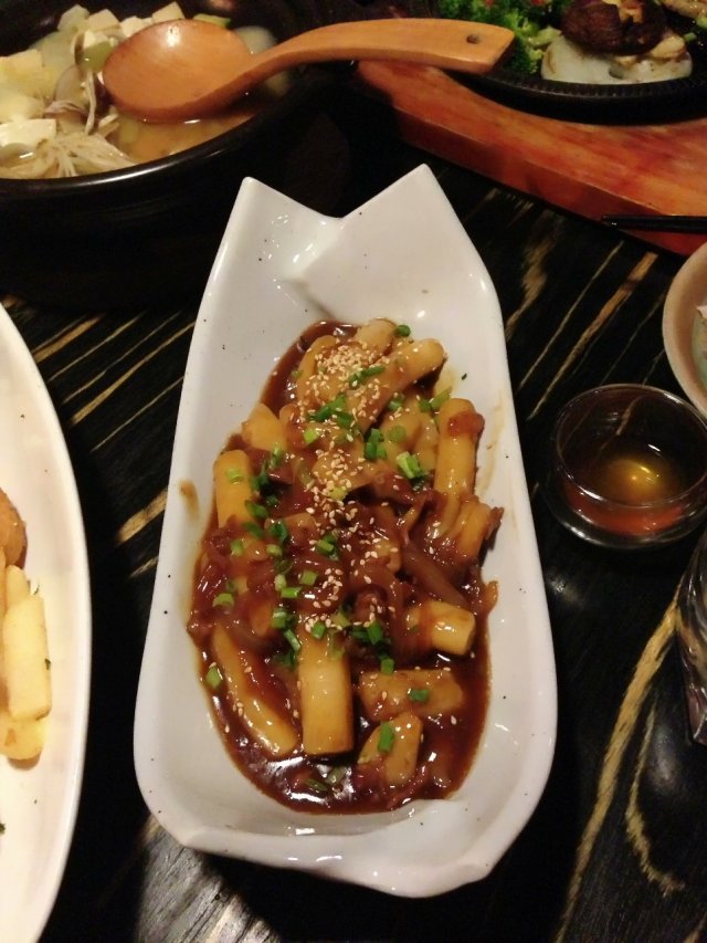 牛肉炒年糕