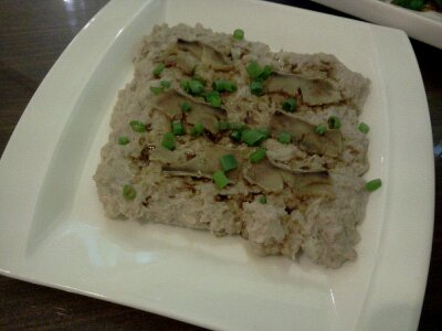 咸鱼蒸肉饼