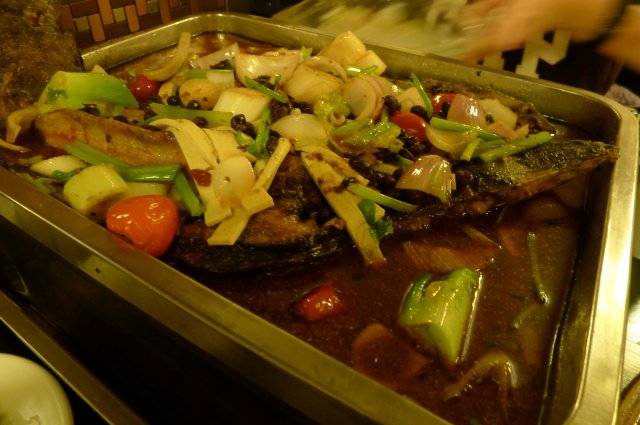 麻辣味烤鲶鱼