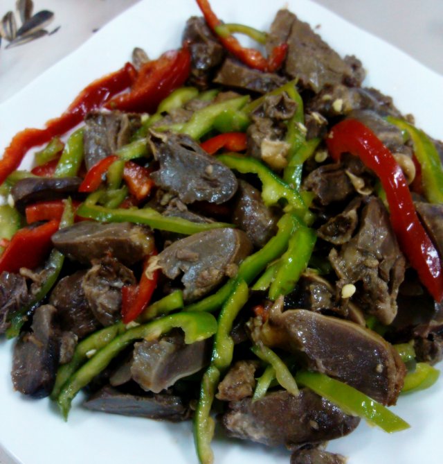 小炒鸡杂
