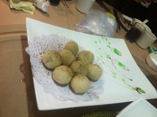 苔菜汤圆