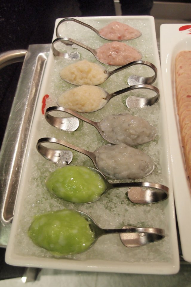 滑類組合 (翡翠、鯪魚、鮮貝及蝦滑)