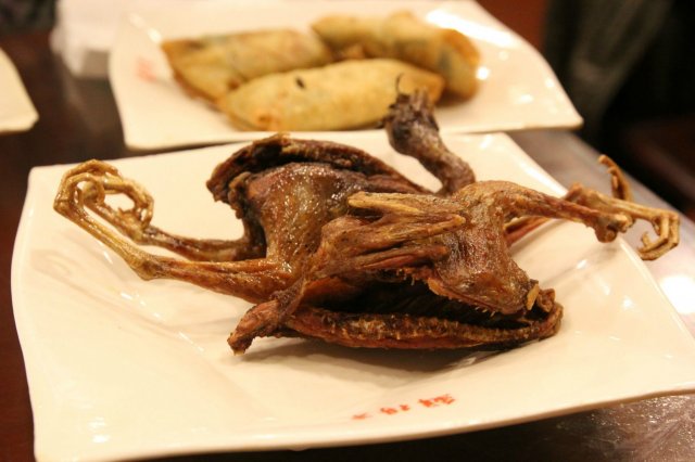 油炸鹌鹑