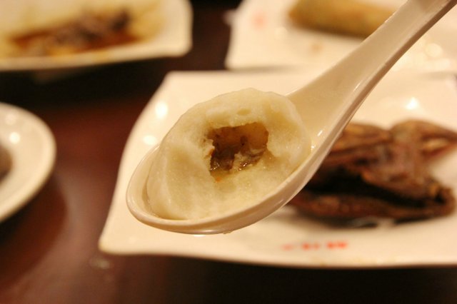 蟹黄鱼丸盅