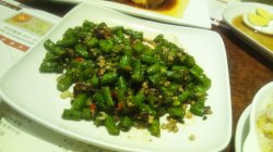 橄榄菜肉末四季豆