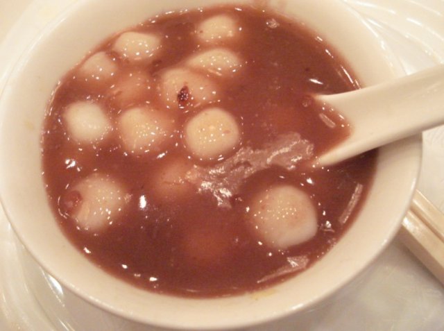 湘莲红豆沙圆子