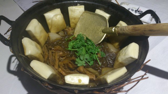 小鸡贴馍