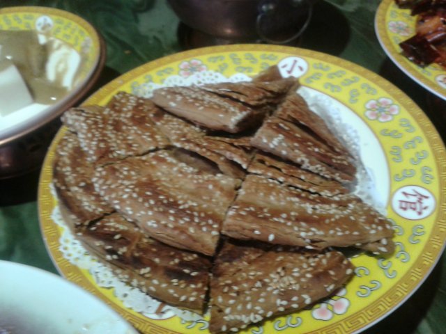 芝麻酱糖饼
