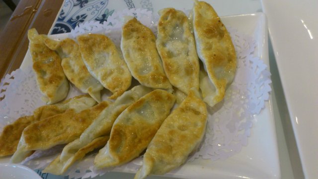 猪肉白菜煎饺