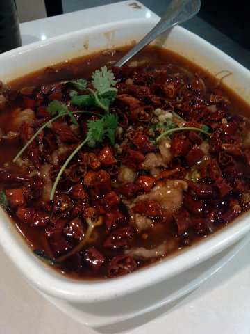 水煮牛肉