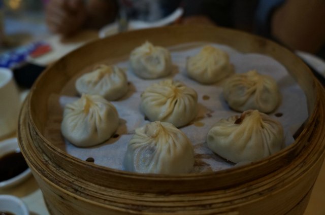 浓香豆沙小笼汤包