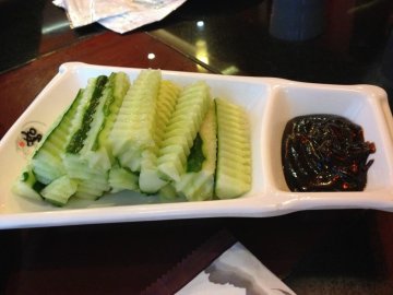蘸酱黄瓜