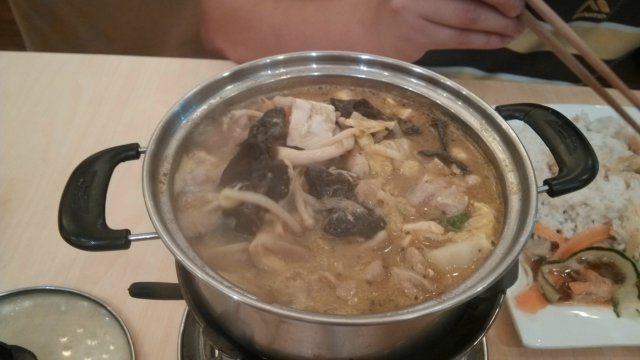 肥牛锅，咖喱汤底