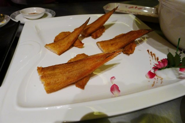 干炸舌头鱼