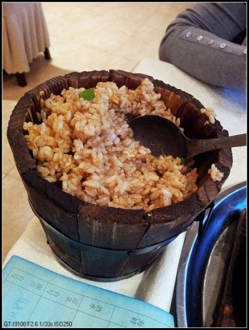 木桶炒饭