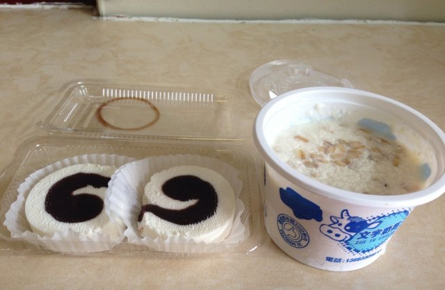 豆沙奶糕