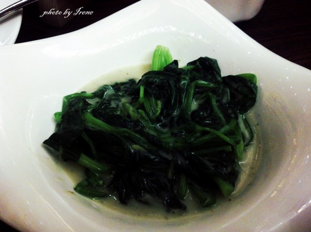 法式忌廉煮苋菜