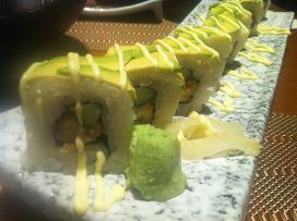 炸虾牛油果卷
