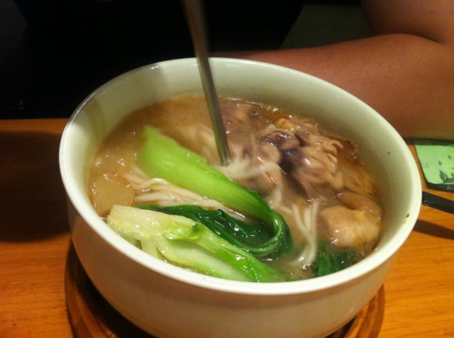 麻油鸡块面