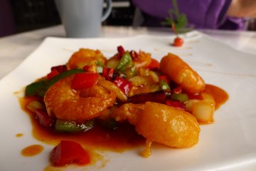 金丝虾球