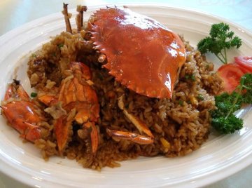 肉蟹炒饭