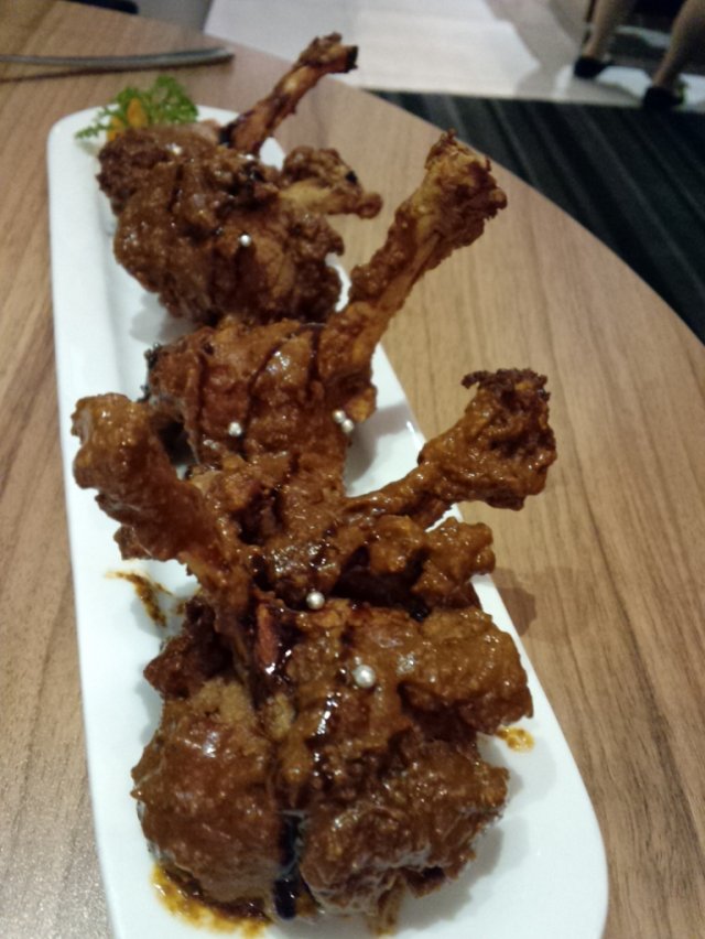 巴弗洛巧克力辣鸡翅