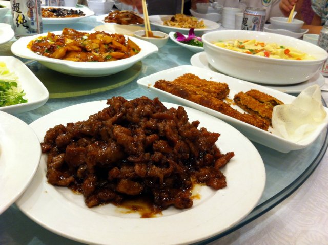 它似蜜、芝麻牛肉