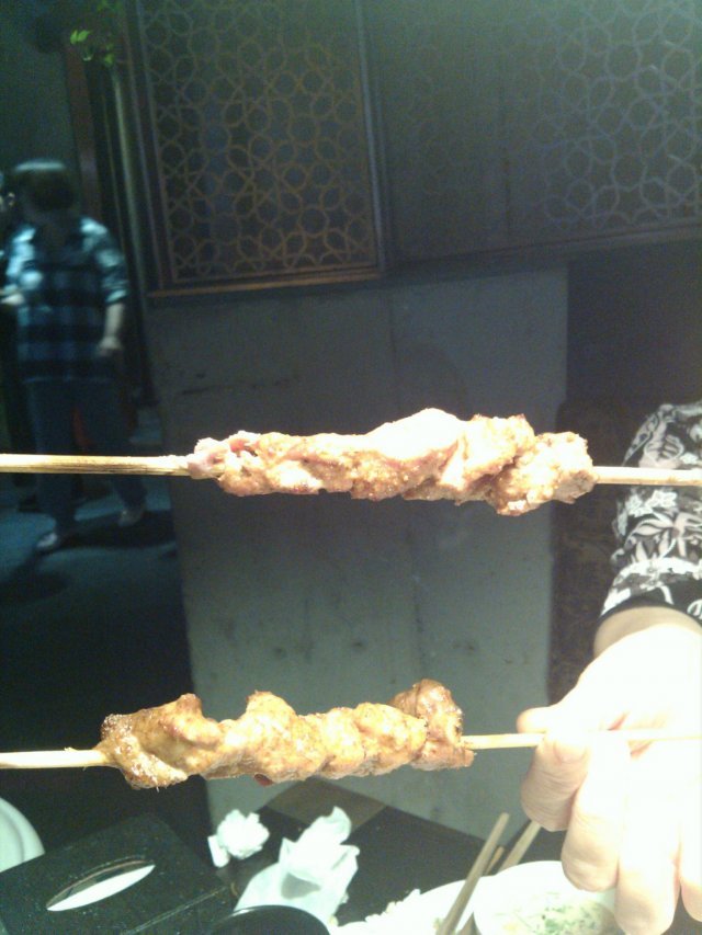 超在的羊肉串