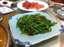 炒豆角丝