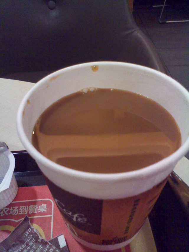 咖啡（加奶）