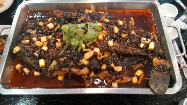 豆豉烤鱼