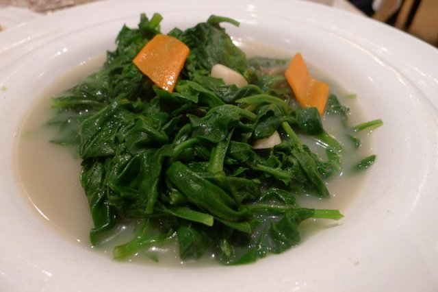 上汤野菠菜