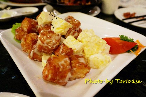 菠萝油条虾