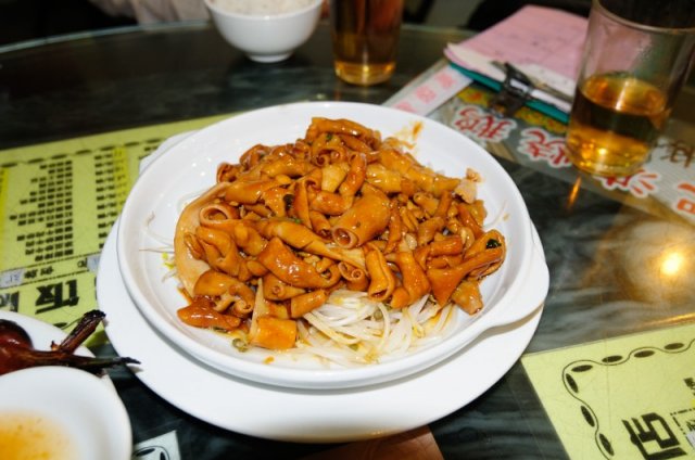 豉油皇鹅肠